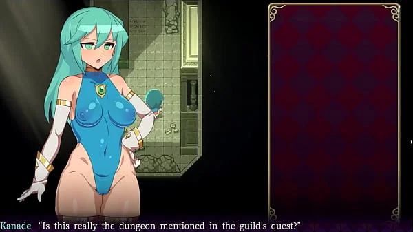 Mage Kanades Futanari Dungeon Quest [ Hentai Game PornPlay ] Ep.1 Flying giant boobs invasion