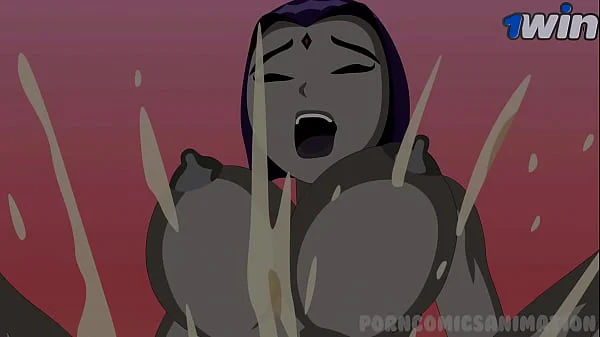 Teen Titans XXX Porn Parody - Raven & Beast Boy Animation FULL (Hard Sex) ( Anime Hentai)