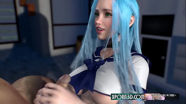 3D Porn Anime Hentai Sailor Handjob